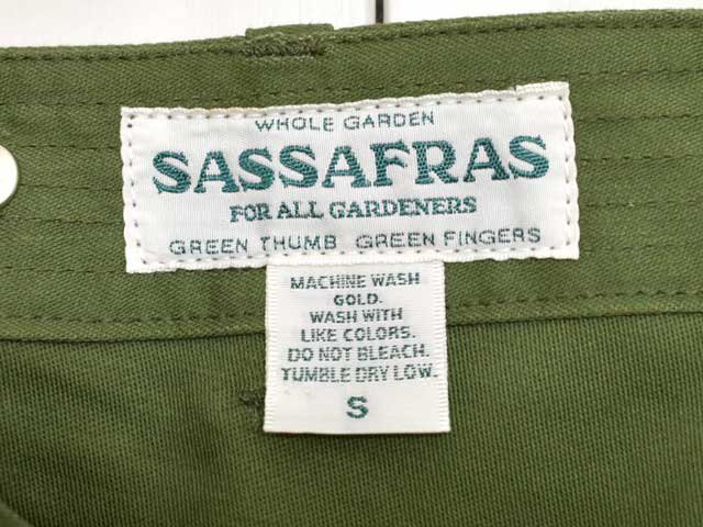 SASSAFRAS(ե饹)<br>F.S. CULTIVATOR PANTS -BACK SATIN- (SF-242184) եƥѥ