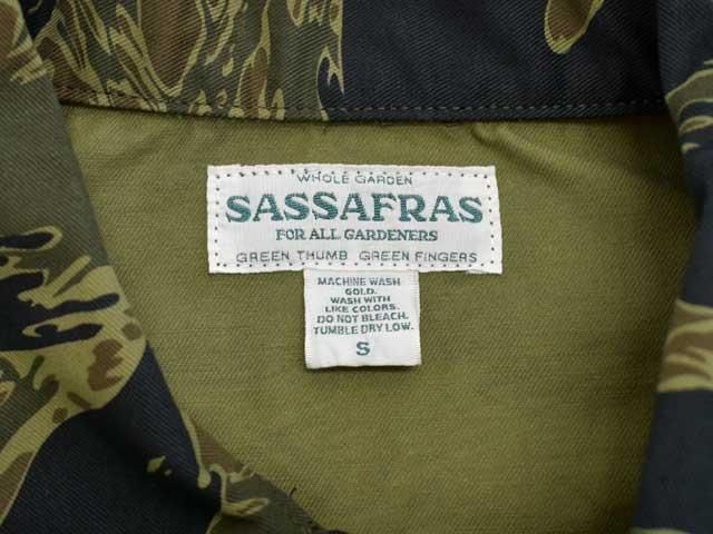 SASSAFRAS G.D.U. JACKET -TIGER TWILL- SF-242159 -アウター