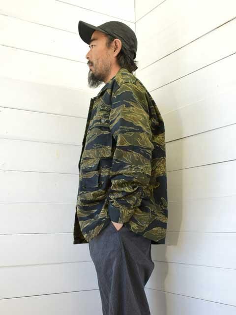 ササフラス　GDUジャケット SASSAFRAS/ササフラス G.D.U.Jacket - Tiger Twill 20241101