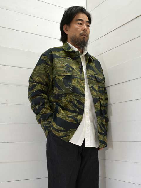 SASSAFRAS G.D.U. JACKET -TIGER TWILL- SF-242159 -アウター | MARBLE 通販 【正規取扱店】