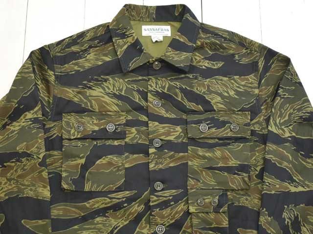 SASSAFRAS G.D.U. JACKET -TIGER TWILL- SF-242159 -アウター