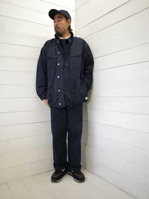 SASSAFRAS (ササフラス)<br>DIGS CREW PROTECTIVE JACKET -60/40 NAVY- (SF-242157)