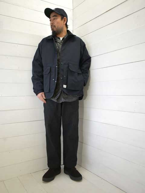 SASSAFRAS (ե饹)<br>CULTIVATOR JACKET -P/C WEATHER NAVY- (SF-242156)