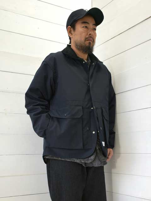 SASSAFRAS (ե饹)<br>CULTIVATOR JACKET -P/C WEATHER NAVY- (SF-242156)