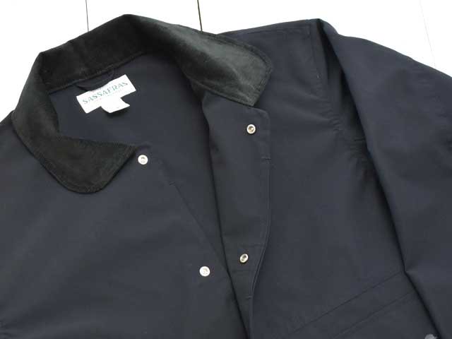 SASSAFRAS (ե饹)<br>CULTIVATOR JACKET -P/C WEATHER NAVY- (SF-242156)