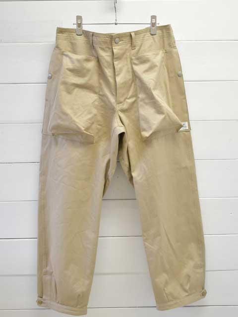 SASSAFRAS(ե饹)<br>DIGS CREW PANTS 4/5 -41 KHAKI CHINO- (SF-252234)