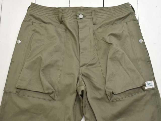 SASSAFRAS(ե饹)<br>DIGS CREW PANTS 4/5 -41 KHAKI CHINO- (SF-252234)