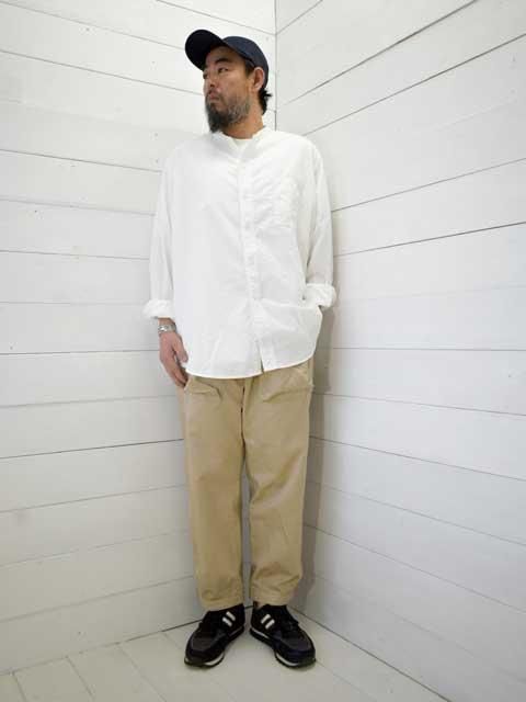 SASSAFRAS(ササフラス)<br>DIGS CREW PANTS 4/5 -41 KHAKI CHINO- (SF-252234)