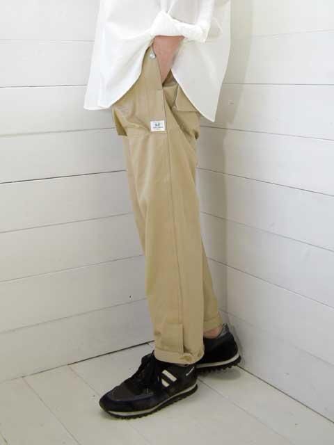 SASSAFRAS(ե饹)<br>DIGS CREW PANTS 4/5 -41 KHAKI CHINO- (SF-252234)