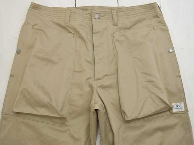 SASSAFRAS(ե饹)<br>DIGS CREW PANTS 4/5 -41 KHAKI CHINO- (SF-252234)