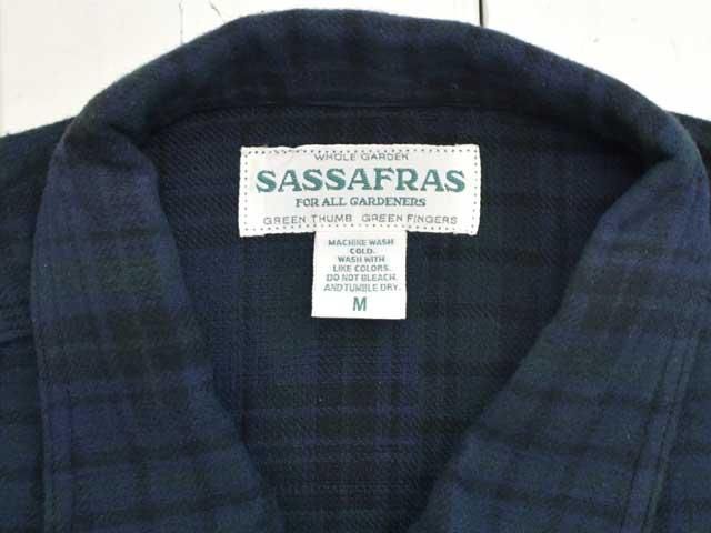 SASSAFRAS (ե饹)<br>T.P GARDENER SHELL HALF -COTTON DOUBLE PATCHWORK- (SF-242091)