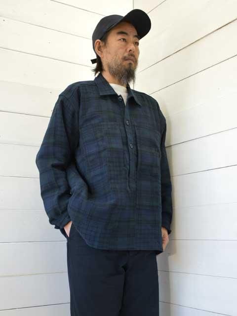 SASSAFRAS (ե饹)<br>T.P GARDENER SHELL HALF -COTTON DOUBLE PATCHWORK- (SF-242091)