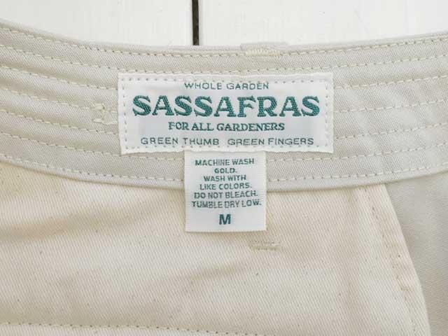 SASSAFRAS(ե饹)<br>OVERGROWN PANTS 4/5 -MILITARY SATIN IVORY- (SF-252283)