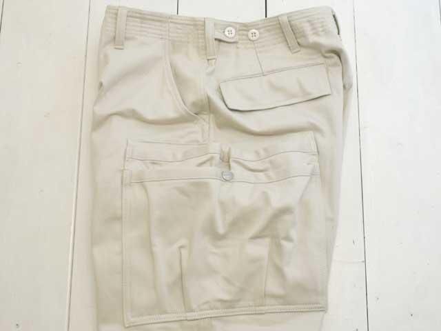 SASSAFRAS(ե饹)<br>OVERGROWN PANTS 4/5 -MILITARY SATIN IVORY- (SF-252283)