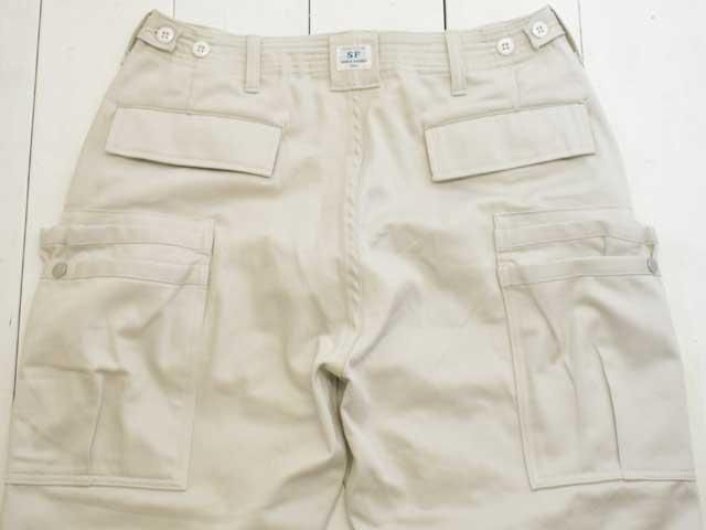 SASSAFRAS(ե饹)<br>OVERGROWN PANTS 4/5 -MILITARY SATIN IVORY- (SF-252283)