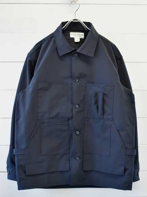 SASSAFRAS (ե饹)<br>GARDEN TOUGH HALF -P/C WEATHER NAVY- (SF-252265)