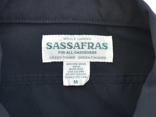 SASSAFRAS (ե饹)<br>GARDEN TOUGH HALF -P/C WEATHER NAVY- (SF-252265)