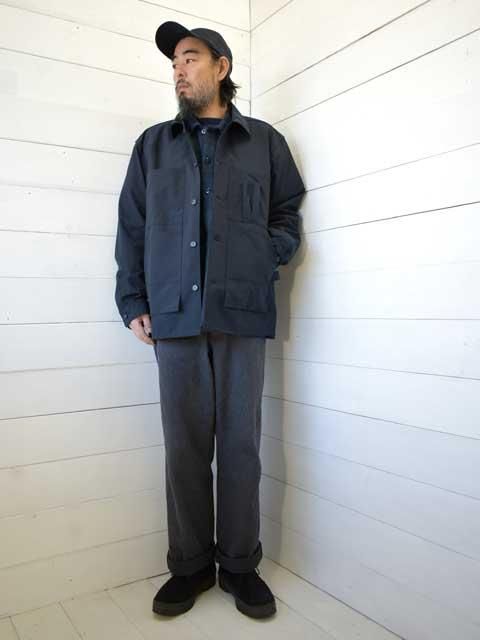 SASSAFRAS (ե饹)<br>GARDEN TOUGH HALF -P/C WEATHER NAVY- (SF-252265)