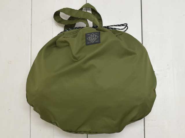 POST OVERALLS (ݥȥС륺)<br> Packable Helmet Bag 1 -polyester R/S olive- إåȥХå Хå 