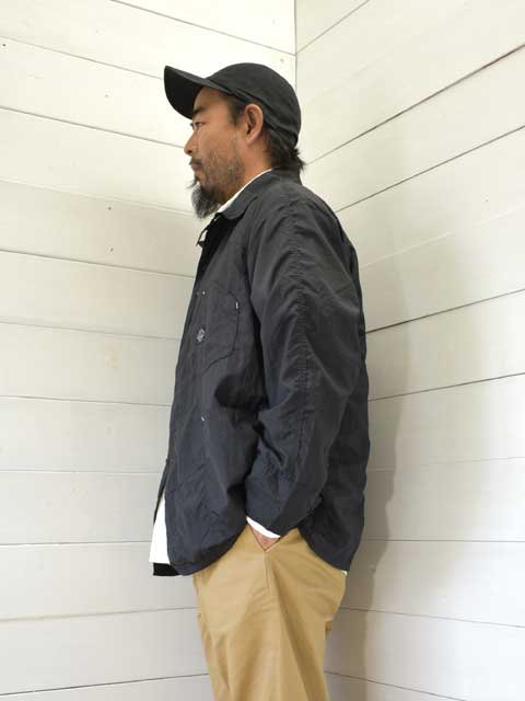 POST OVERALLS (ݥȥС륺)<br> Engineers' Jacket -crinkle nylon taffeta-