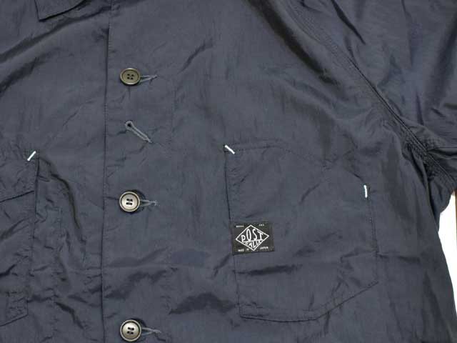 POST OVERALLS (ݥȥС륺)<br> Engineers' Jacket -crinkle nylon taffeta-