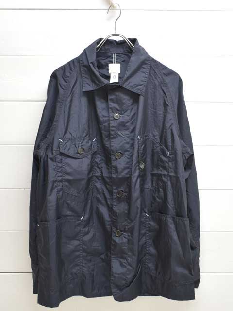 POST OVERALLS (ݥȥС륺)<br> Engineers' Jacket -crinkle nylon taffeta-