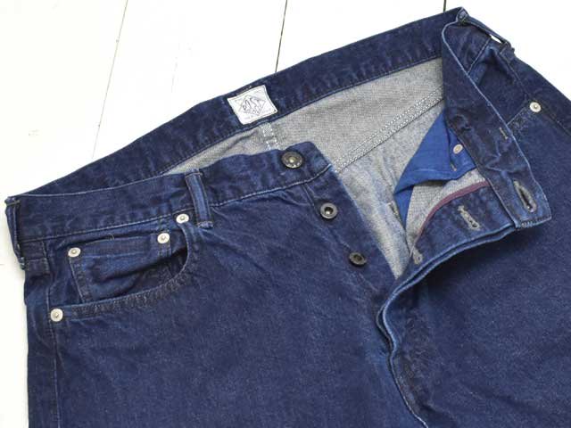 POST OVERALLS (ݥȥС륺)<br>No.1 Five Pocket -12oz. selvedge deep washed denim indigo-