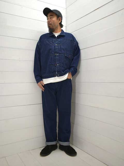 POST OVERALLS (ポストオーバーオールズ) No.1 Five Pocket -12oz. selvedge deep washed  denim indigo- 1382-12DW パンツ | MARBLE 通販 【正規取扱店】