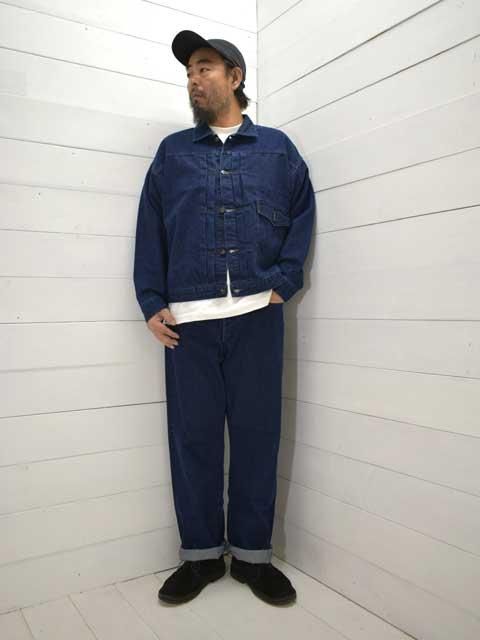 POST OVERALLS (ݥȥС륺)<br> Ranchero -12oz. selvedge deep washed denim indigo- G