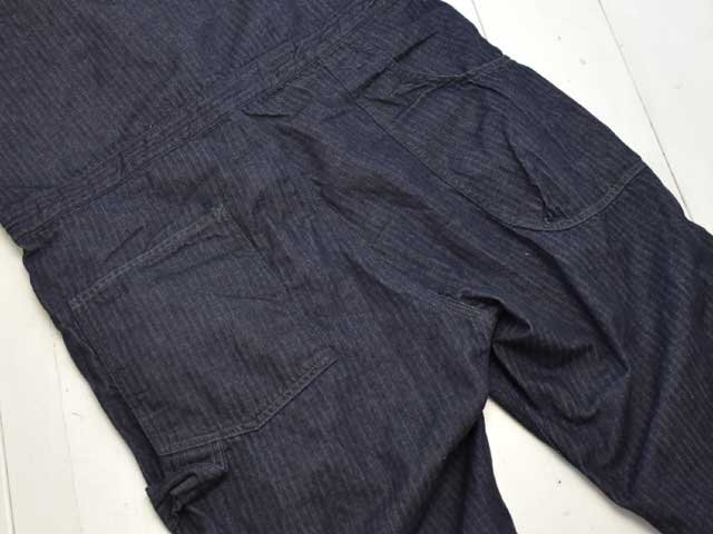 POST OVERALLS (ݥȥС륺)<br>ELNEST  Post O'Alls ALL IN ONE -herringbone denim indigo-