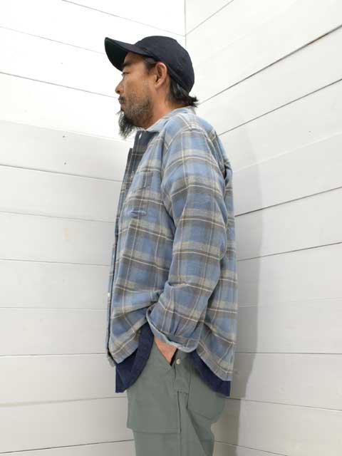 POST OVERALLS (ݥȥС륺)<br> NEUTRA 6 -flannel plaid pale- ͥ륷