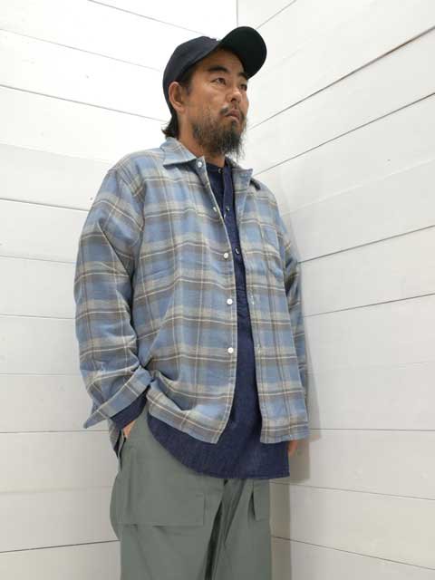 POST OVERALLS (ݥȥС륺)<br> NEUTRA 6 -flannel plaid pale- ͥ륷