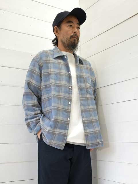 POST OVERALLS (ݥȥС륺)<br> NEUTRA 6 -flannel plaid pale- ͥ륷