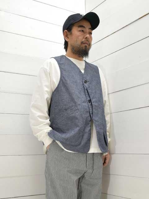 POST OVERALLS (ポストオーバーオールズ) DEE Vest 2 -medium