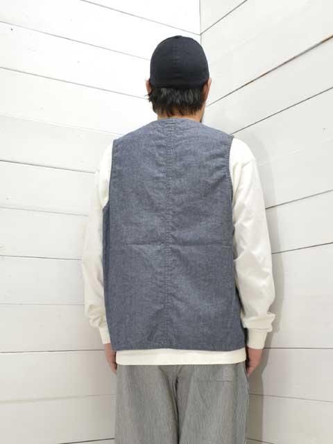 POST OVERALLS (ポストオーバーオールズ) DEE Vest 2 -medium