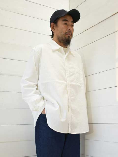 POST OVERALLS (ݥȥС륺)<br> No.1 Shirt MV -classic chambray white- 