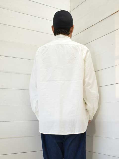 POST OVERALLS (ݥȥС륺)<br> No.1 Shirt MV -classic chambray white- 