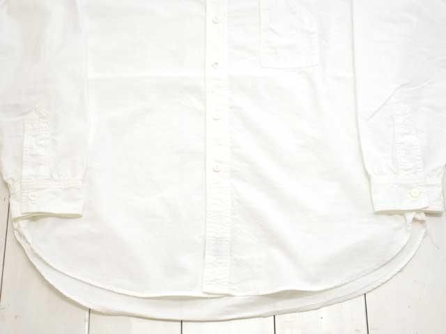 POST OVERALLS (ݥȥС륺)<br> Band Collar Shirt MV -classic chambray white- 