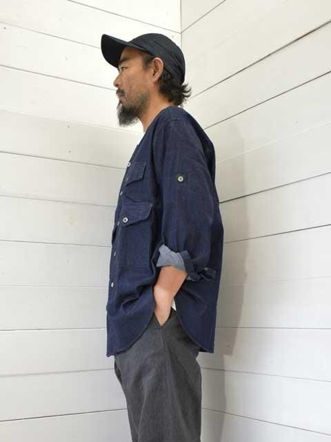 POST OVERALLS (ݥȥС륺)<br> Town & Country Safari DV -8oz.denim indigo-