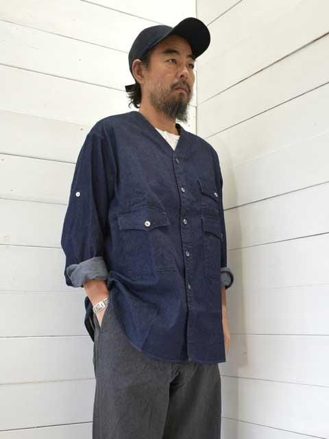 POST OVERALLS (ݥȥС륺)<br> Town & Country Safari DV -8oz.denim indigo-
