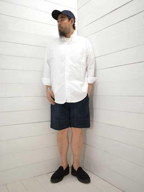 POST OVERALLS (ポストオーバーオールズ)<br>E-Z Lax 4 Shorts -patchworthy C-