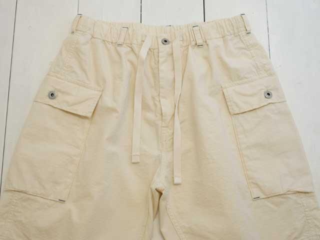 POST OVERALLS (ݥȥС륺)<br>E-Z WALKABOUT Shorts -cotton dobby ripstop natural-