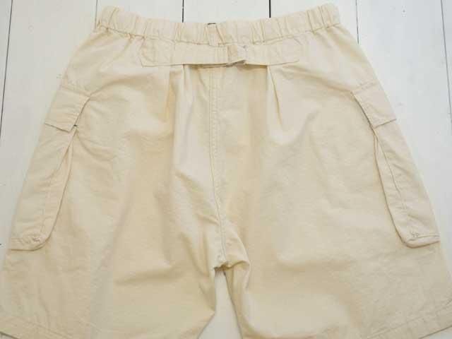 POST OVERALLS (ݥȥС륺)<br>E-Z WALKABOUT Shorts -cotton dobby ripstop natural-