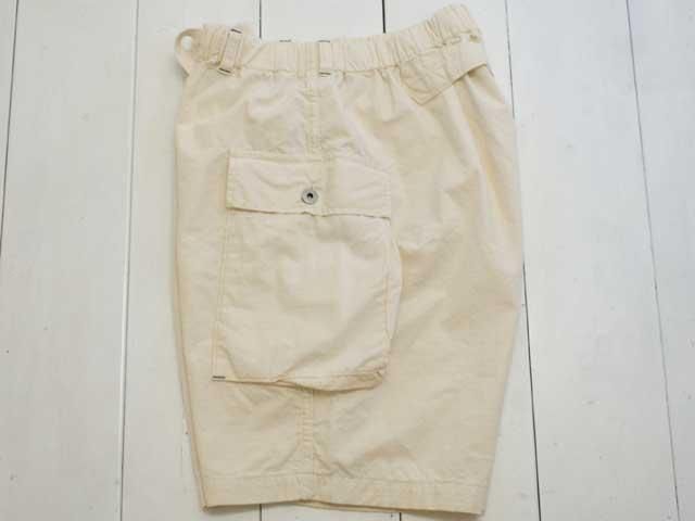 POST OVERALLS (ݥȥС륺)<br>E-Z WALKABOUT Shorts -cotton dobby ripstop natural-