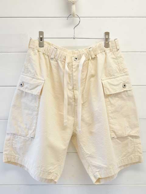 POST OVERALLS (ݥȥС륺)<br>E-Z WALKABOUT Shorts -cotton dobby ripstop natural-