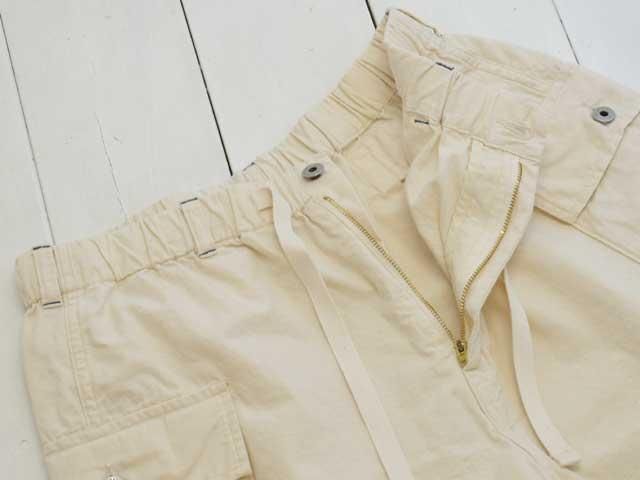 POST OVERALLS (ݥȥС륺)<br>E-Z WALKABOUT Shorts -cotton dobby ripstop natural-