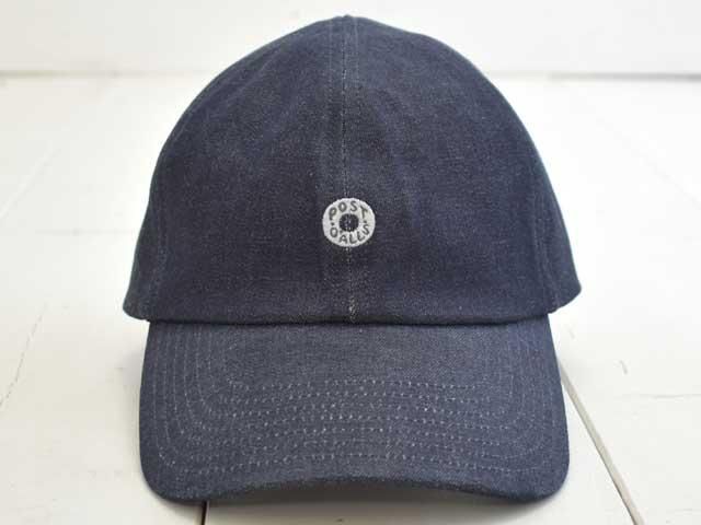 POST OVERALLS (ݥȥС륺)<br> POST Ball Cap -8oz. denim indigo-
