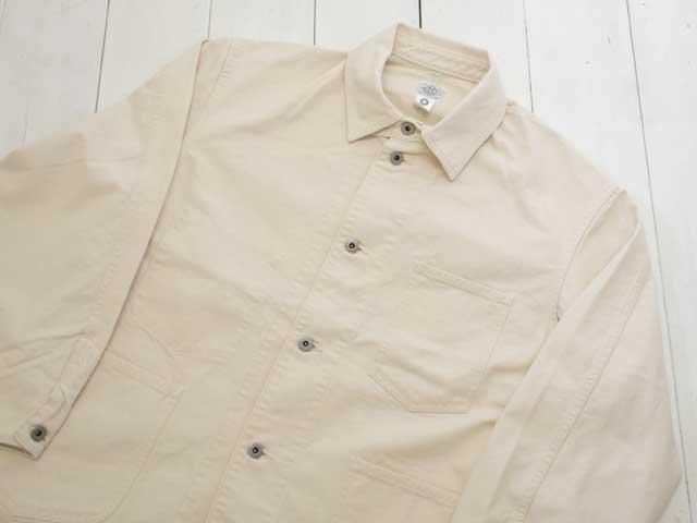 ポストオーバーオールズ#1109R light twill stoneジャケット 1109R LT1 : light twill stone