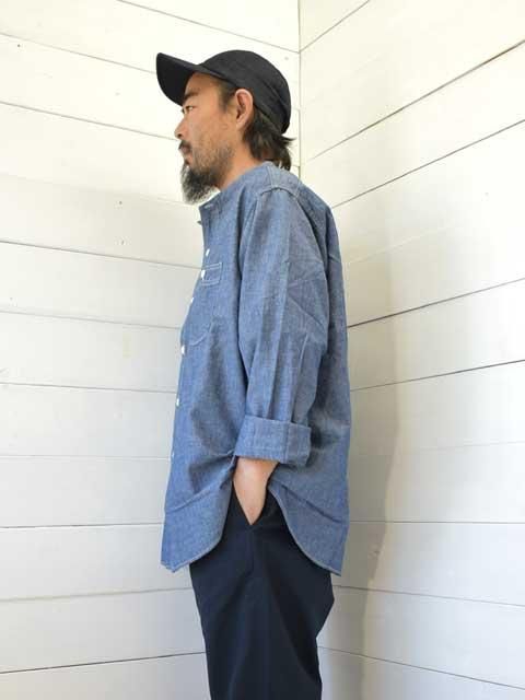 POST OVERALLS (ポストオーバーオールズ) St.Louis-Band -chambray