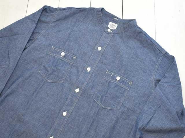 POST OVERALLS (ݥȥС륺)<br> St.Louis-Band -chambray indigo- 